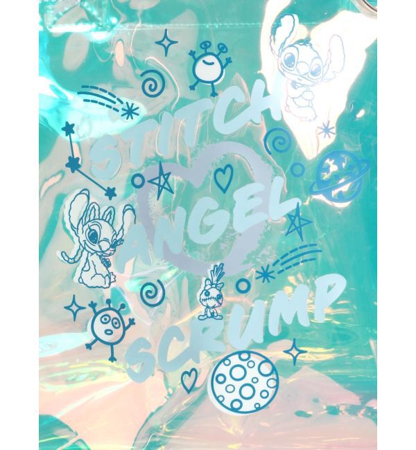 MURUA「【スティッチコラボ】シースルーロゴバッグ」|トートバッグ|