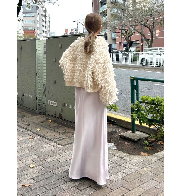Ungrid「ループヤーンニットカーデ」|カーディガン|