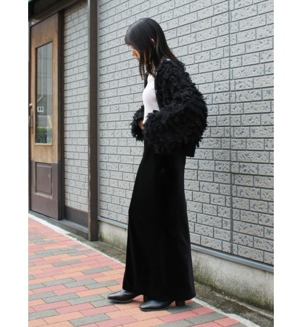 Ungrid「ループヤーンニットカーデ」|カーディガン|