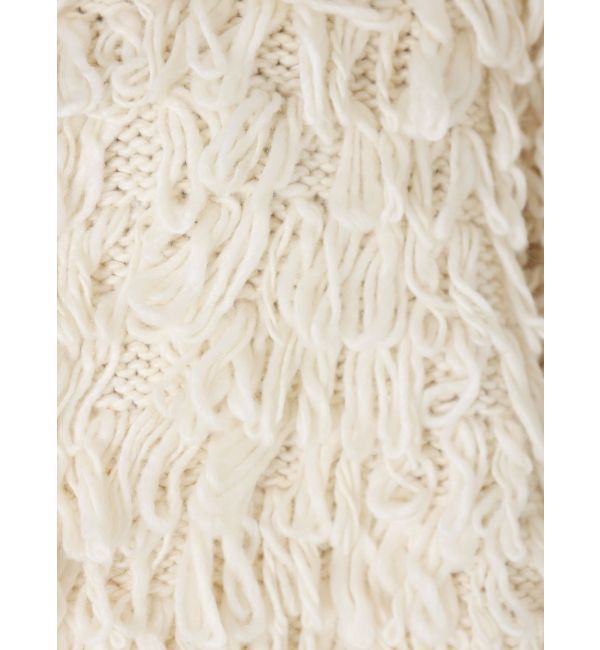 Ungrid「ループヤーンニットカーデ」|カーディガン|