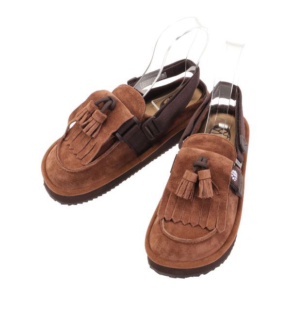 Ungrid「SHAKA MOC MULE TASSEL SU」|モカシン|ブラウン