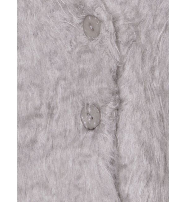 LAGUNAMOON「ファーライクニットカーディガン」|カーディガン|