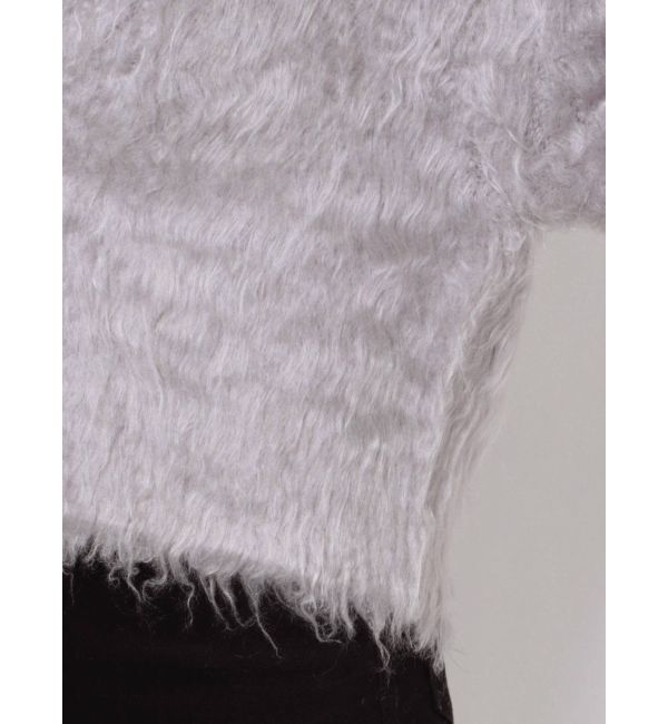 LAGUNAMOON「ファーライクニットカーディガン」|カーディガン|