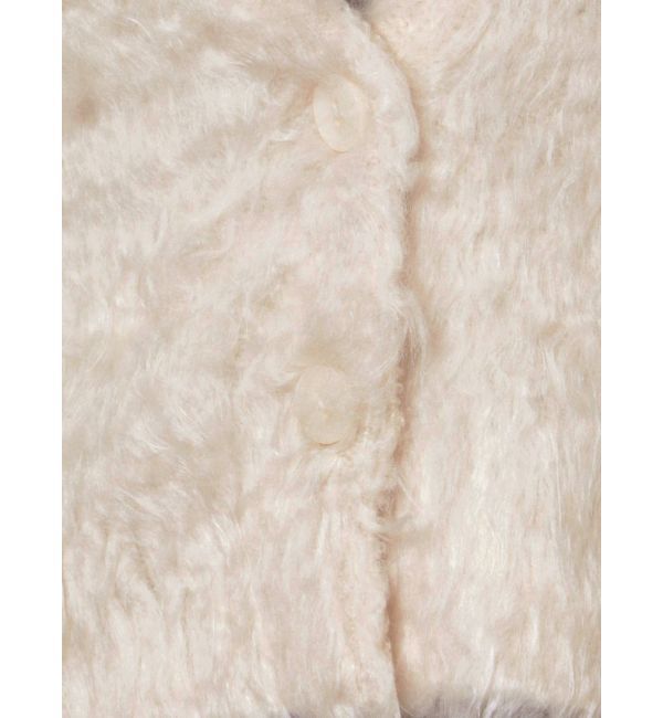 LAGUNAMOON「ファーライクニットカーディガン」|カーディガン|