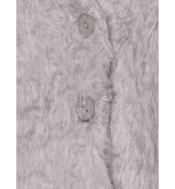 LAGUNAMOON「ファーライクニットカーディガン」|カーディガン|