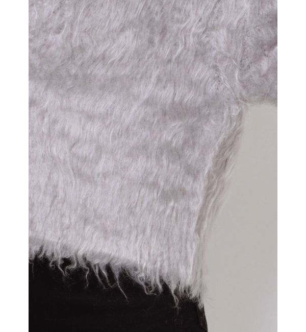 LAGUNAMOON「ファーライクニットカーディガン」|カーディガン|