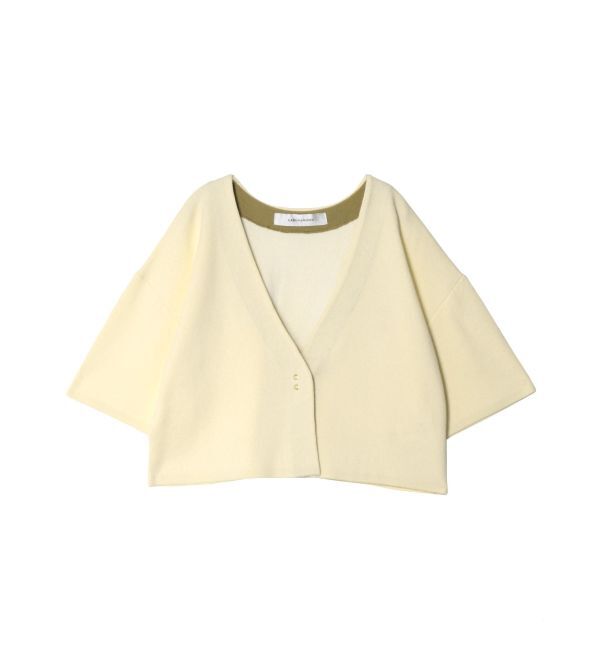 LAGUNAMOON「ショートフォルムニットカーディガン」|カーディガン|