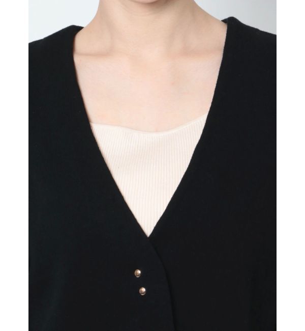 LAGUNAMOON「ショートフォルムニットカーディガン」|カーディガン|