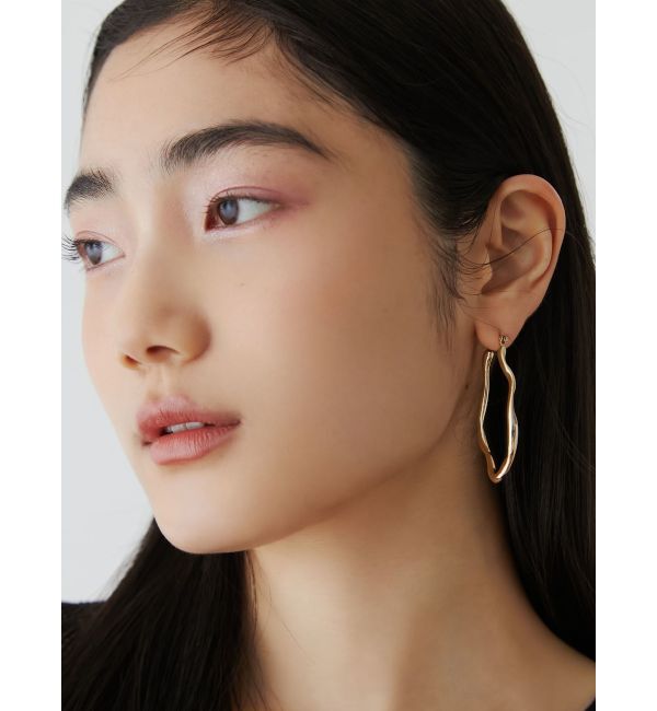 LAGUNAMOON「メタルフープピアス」|ピアス|