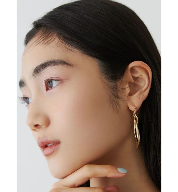 LAGUNAMOON「メタルフープピアス」|ピアス|