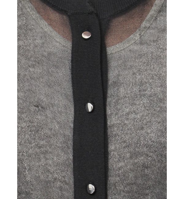 LAGUNAMOON「シアーニットカーディガン」|カーディガン|