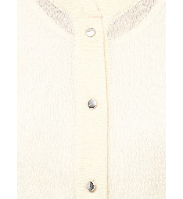 LAGUNAMOON「シアーニットカーディガン」|カーディガン|