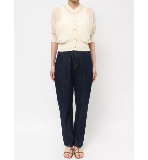 LAGUNAMOON「シアーニットカーディガン」|カーディガン|