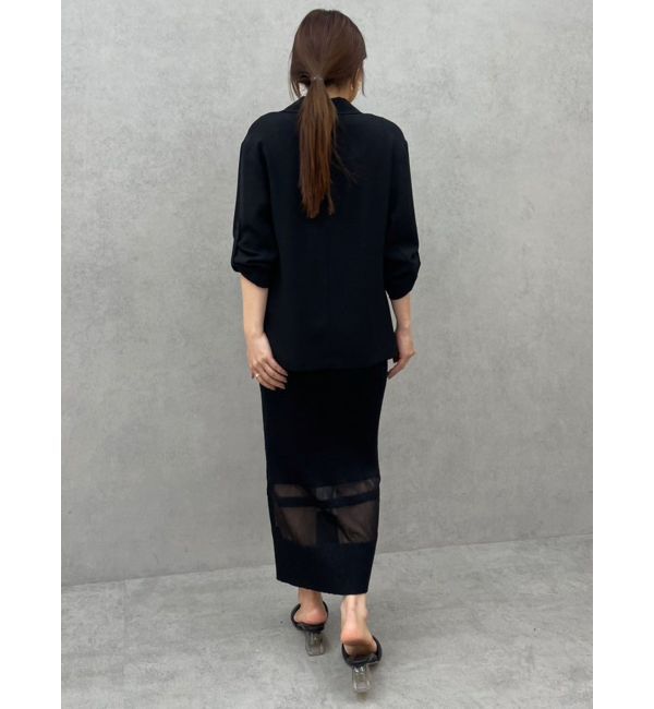 LAGUNAMOON「【riiさんコラボカラー・サイズあり】ロールアップジャケット」|テーラードジャケット|