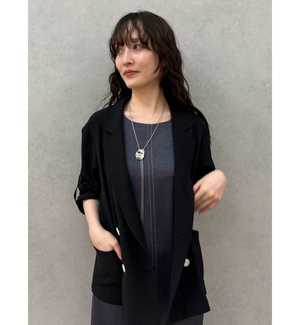 LAGUNAMOON「【riiさんコラボカラー・サイズあり】ロールアップジャケット」|テーラードジャケット|