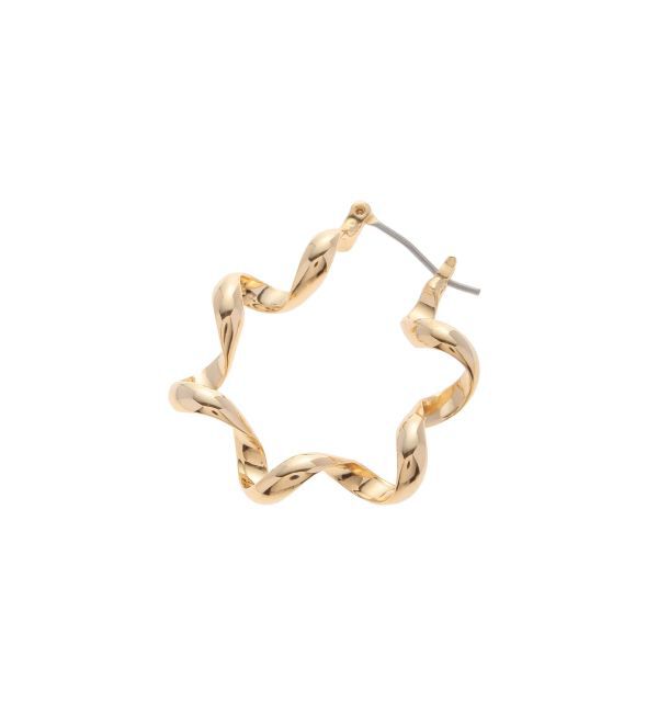 EVRIS「WAVE HOOPピアス」|ピアス|