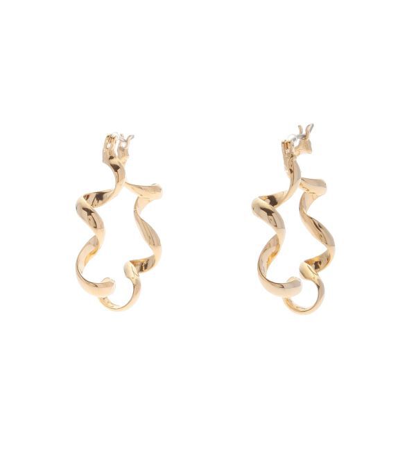 EVRIS「WAVE HOOPピアス」|ピアス|