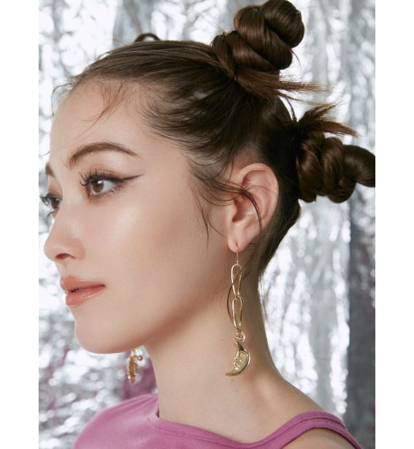 EVRIS「STONE MIX SUNNYピアス」|ピアス|