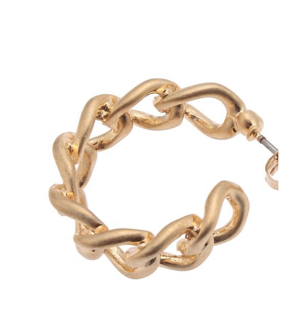 EVRIS「CHAIN HOOPピアス」|ピアス|