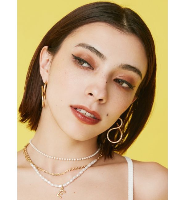 EVRIS「DEFORMATION CURVEピアス」|ピアス|