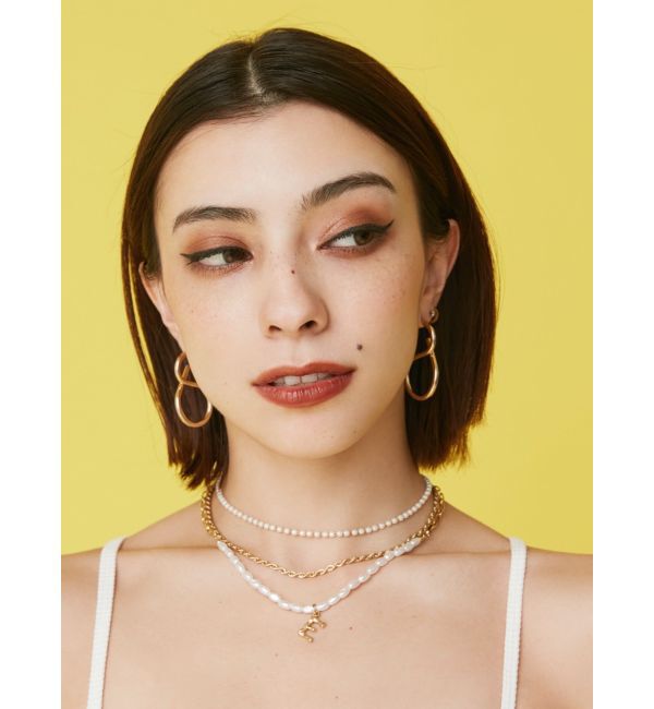 EVRIS「DEFORMATION CURVEピアス」|ピアス|