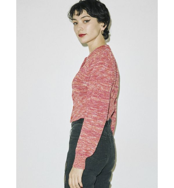 jouetie「ミックスカラーカーデ」|カーディガン|