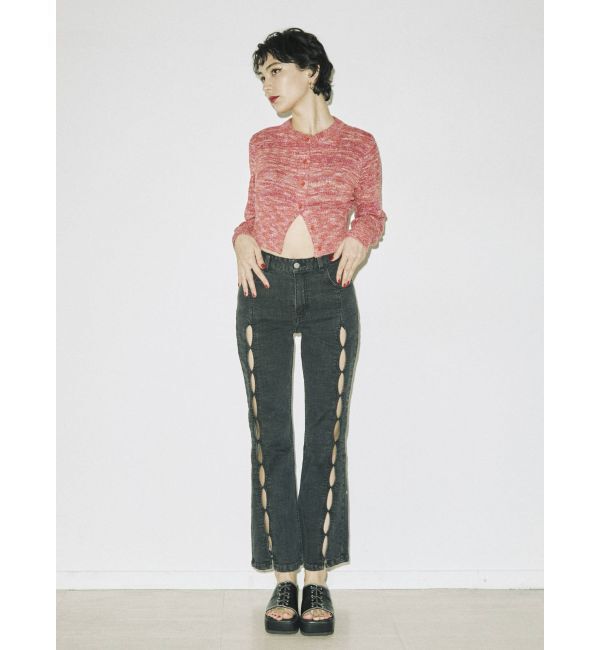 jouetie「ミックスカラーカーデ」|カーディガン|