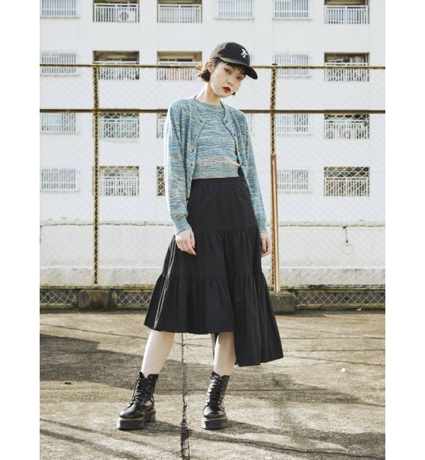 jouetie「ミックスカラーカーデ」|カーディガン|