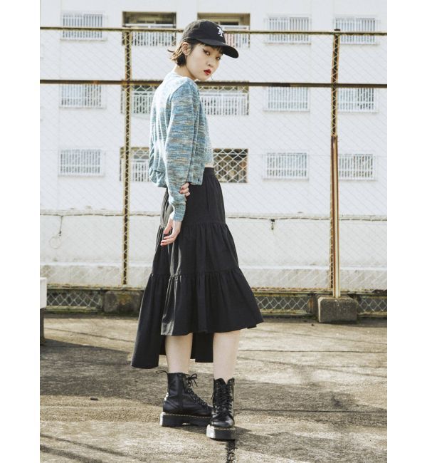 jouetie「ミックスカラーカーデ」|カーディガン|