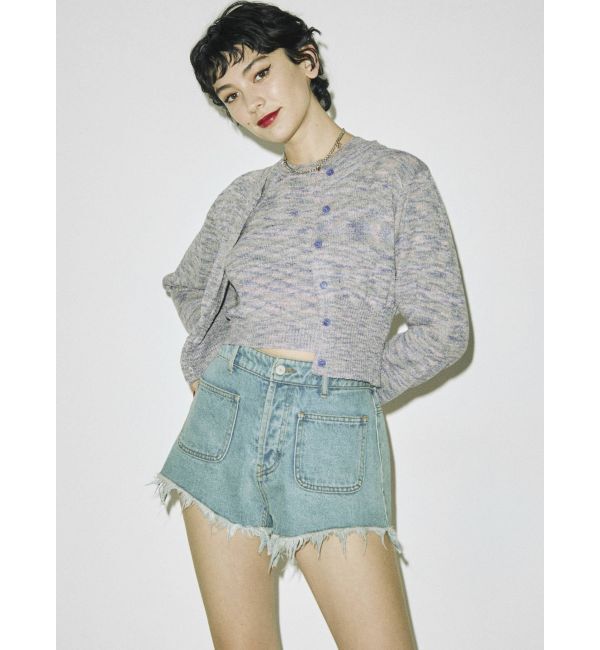 jouetie「ミックスカラーカーデ」|カーディガン|