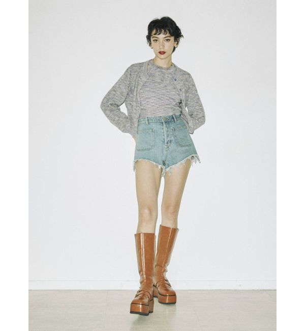 jouetie「ミックスカラーカーデ」|カーディガン|