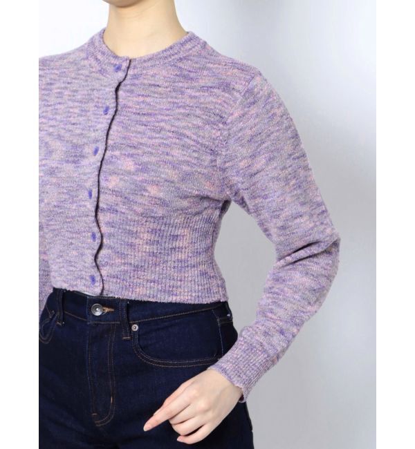 jouetie「ミックスカラーカーデ」|カーディガン|