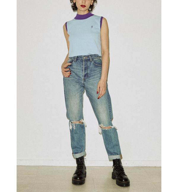 jouetie「ベーシックノースリーブニット」|ニット・セーター|