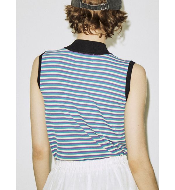 jouetie「ベーシックノースリーブニット」|ニット・セーター|