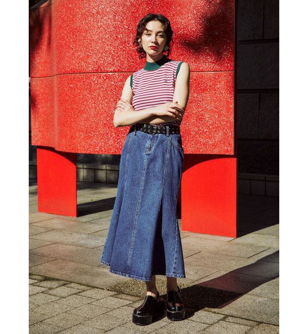 jouetie「ベーシックノースリーブニット」|ニット・セーター|