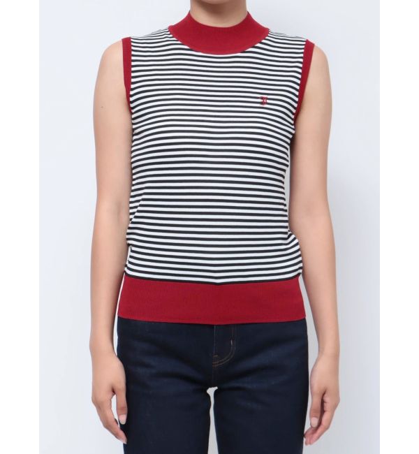 jouetie「ベーシックノースリーブニット」|ニット・セーター|