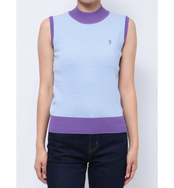 jouetie「ベーシックノースリーブニット」|ニット・セーター|