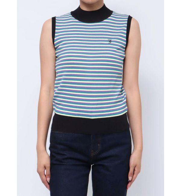 jouetie「ベーシックノースリーブニット」|ニット・セーター|