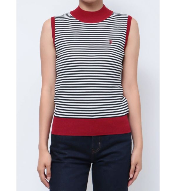 jouetie「ベーシックノースリーブニット」|ニット・セーター|