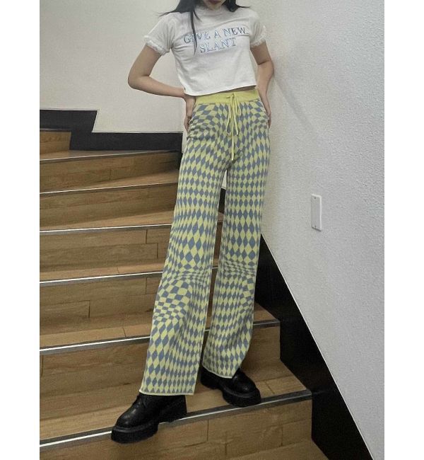 jouetie「ジャカードニットパンツ」|その他|