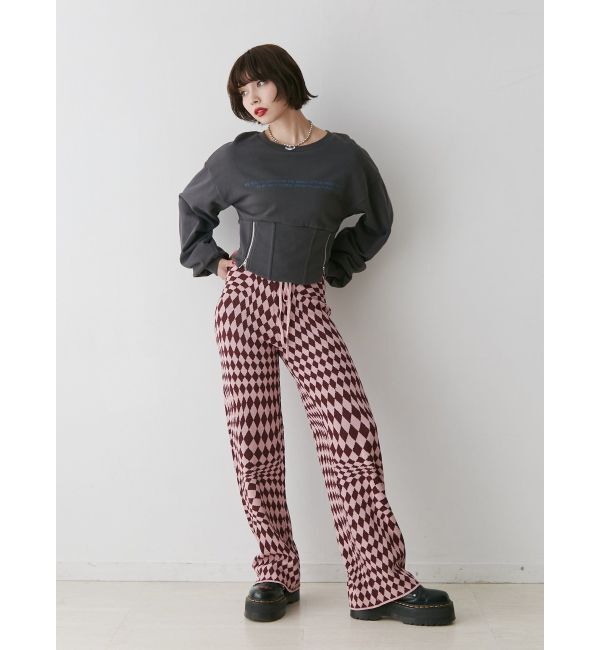 jouetie「ジャカードニットパンツ」|その他|