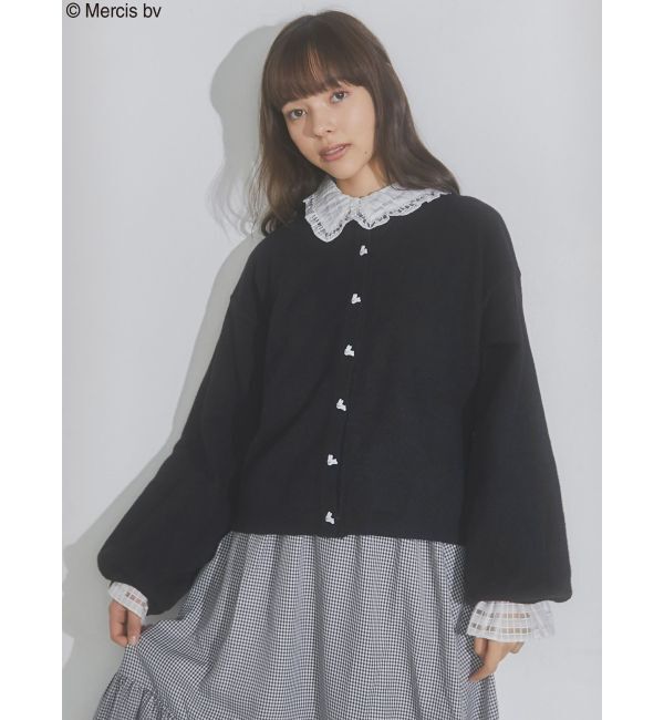 merry jenny「うさぎたちのカーディガン」|カーディガン|