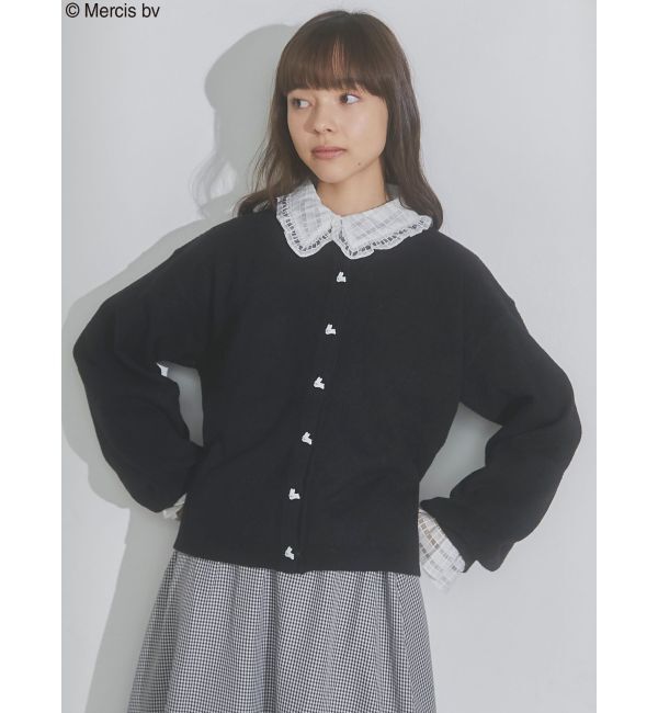 merry jenny「うさぎたちのカーディガン」|カーディガン|