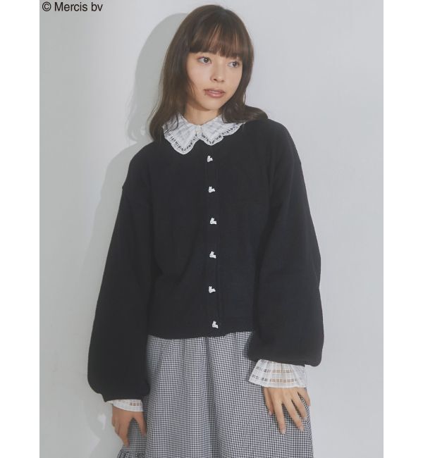 merry jenny「うさぎたちのカーディガン」|カーディガン|