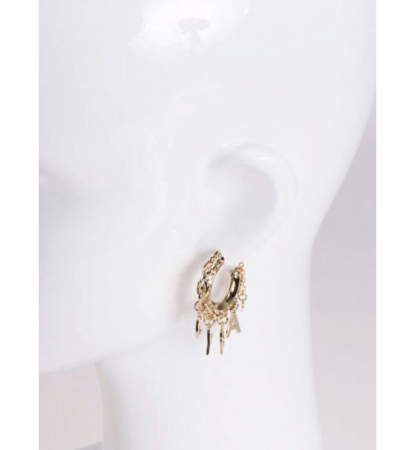 GYDA「JEYSUS GYDAチャームフープピアス」|ピアス|