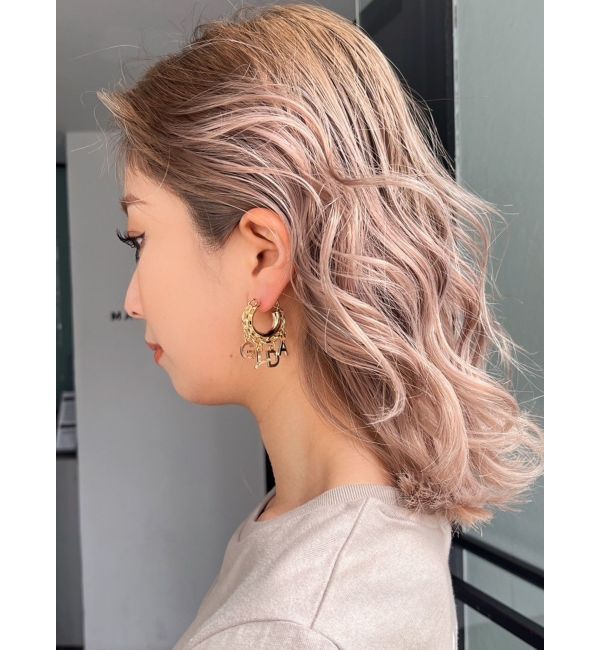 GYDA「JEYSUS GYDAチャームフープピアス」|ピアス|ゴールド