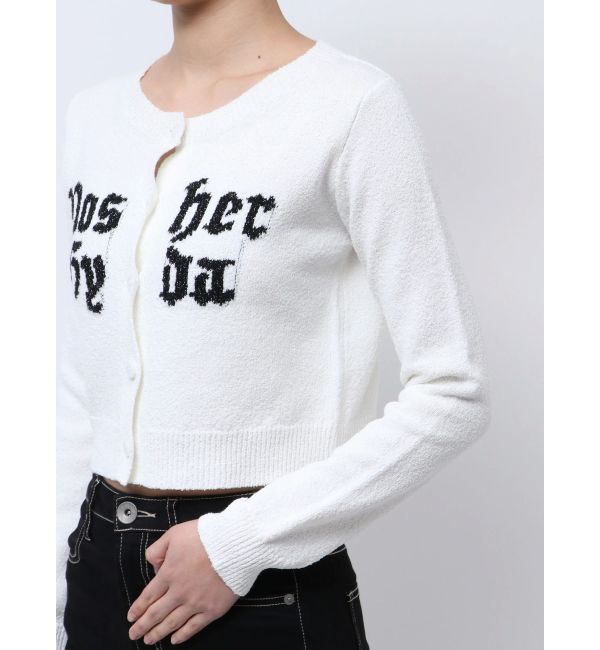 GYDA「Posher GYDAパイルニットカーディガン」|カーディガン|