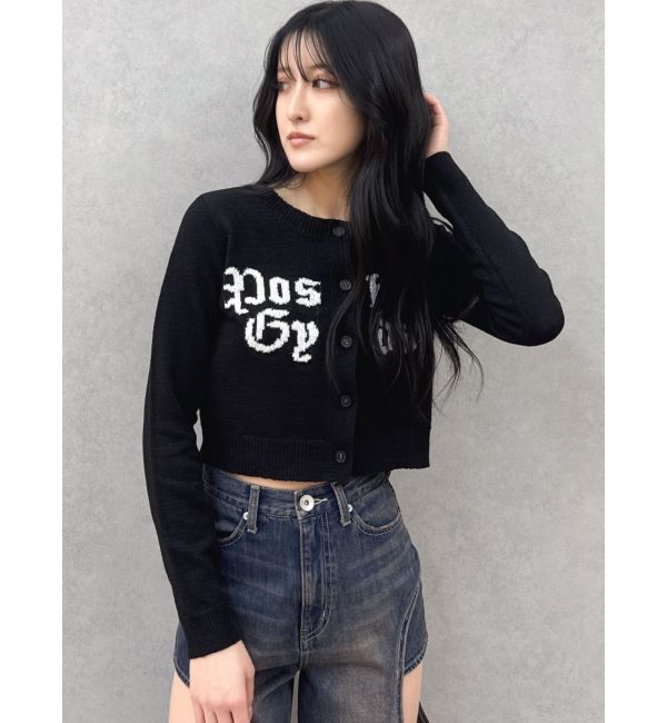 GYDA「Posher GYDAパイルニットカーディガン」|カーディガン|