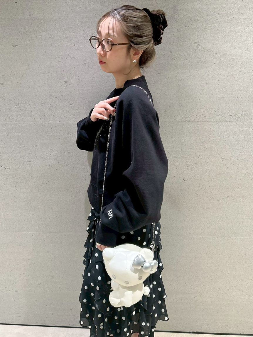 FURFUR「【WEB・一部店舗限定カラー】HELLO KITTYぬいぐるみショルダー」|ショルダー・メッセンジャー|