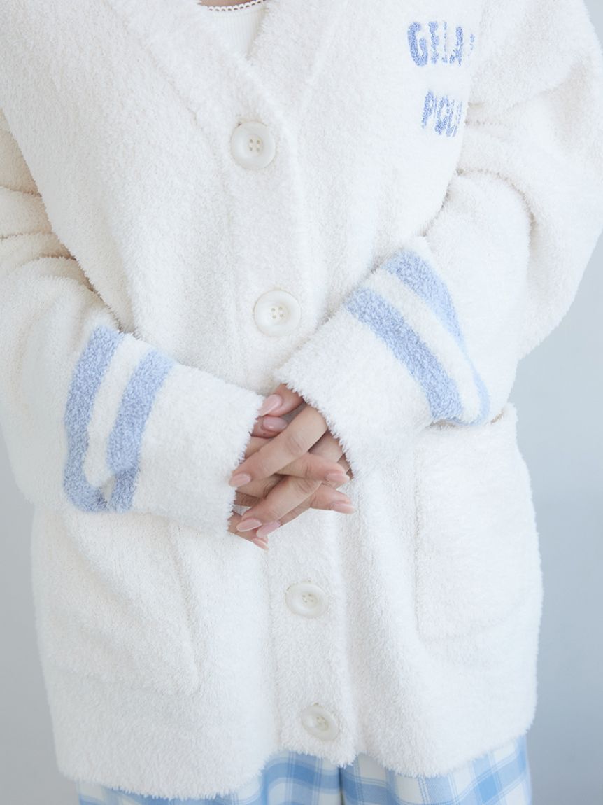 gelato pique「べビモコプレッピーカーディガン」|ルームウェア|